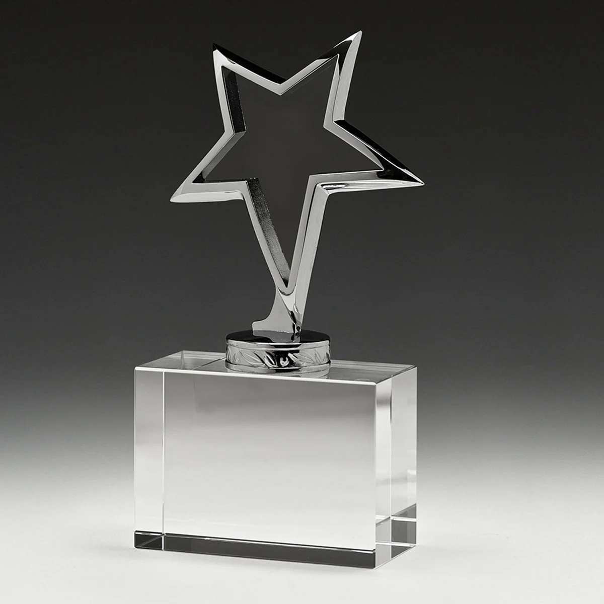 cg571-grey-bg Meta star crystal with crystal / metal construction
