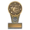 km13-silver-and-gold Silver & gold mini english ikon with resin construction