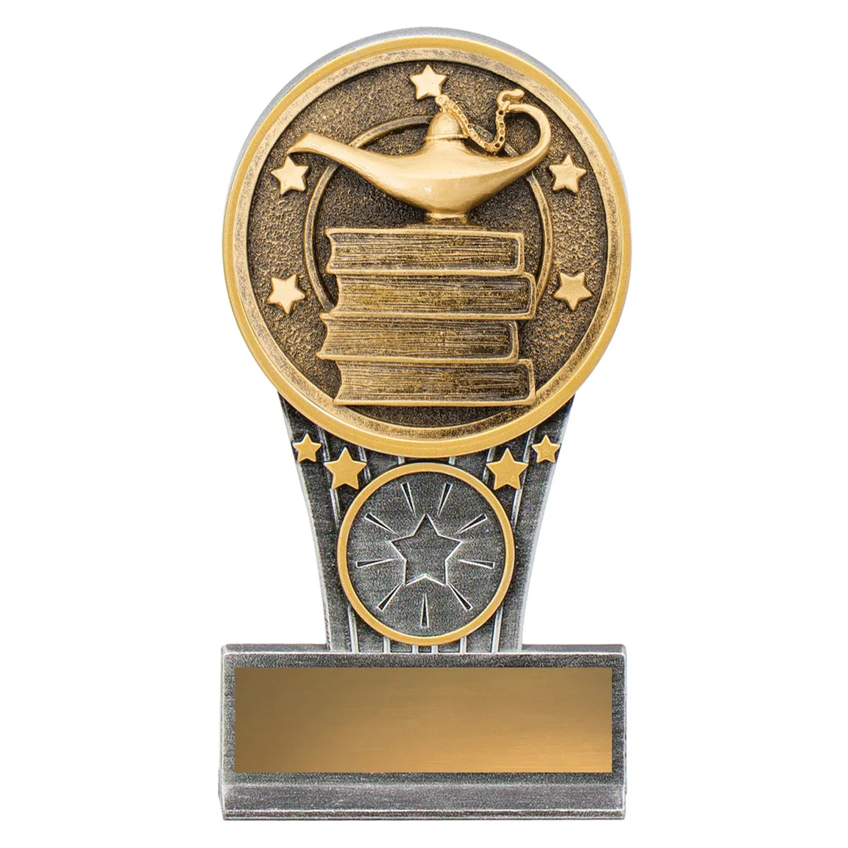 km05-silver-and-gold Silver & gold mini ikon with resin construction