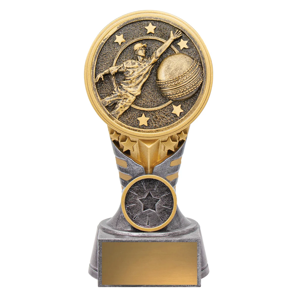 -gold Silver / gold mini ikon - fielding with resin construction