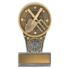 km67-silver-and-gold Silver & gold mini ikon with resin construction