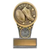 km42-silver-and-gold Silver & gold mini ikon - touch with resin construction