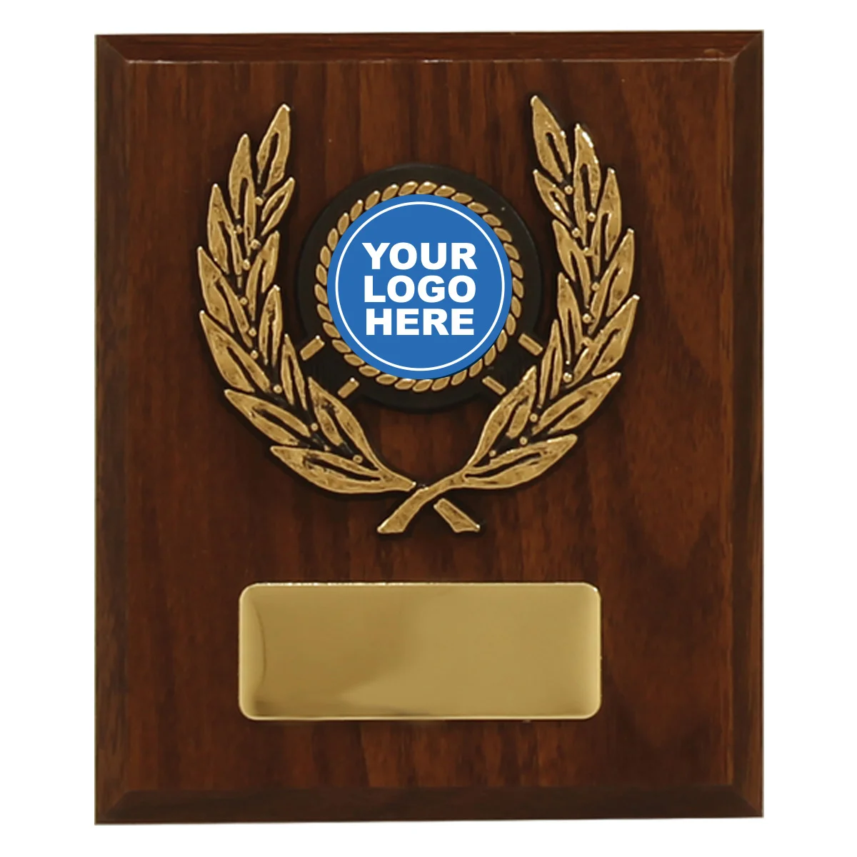 Walnut mini plaque with timber construction