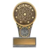 km12-silver-and-gold Silver & gold mini science ikon with resin construction