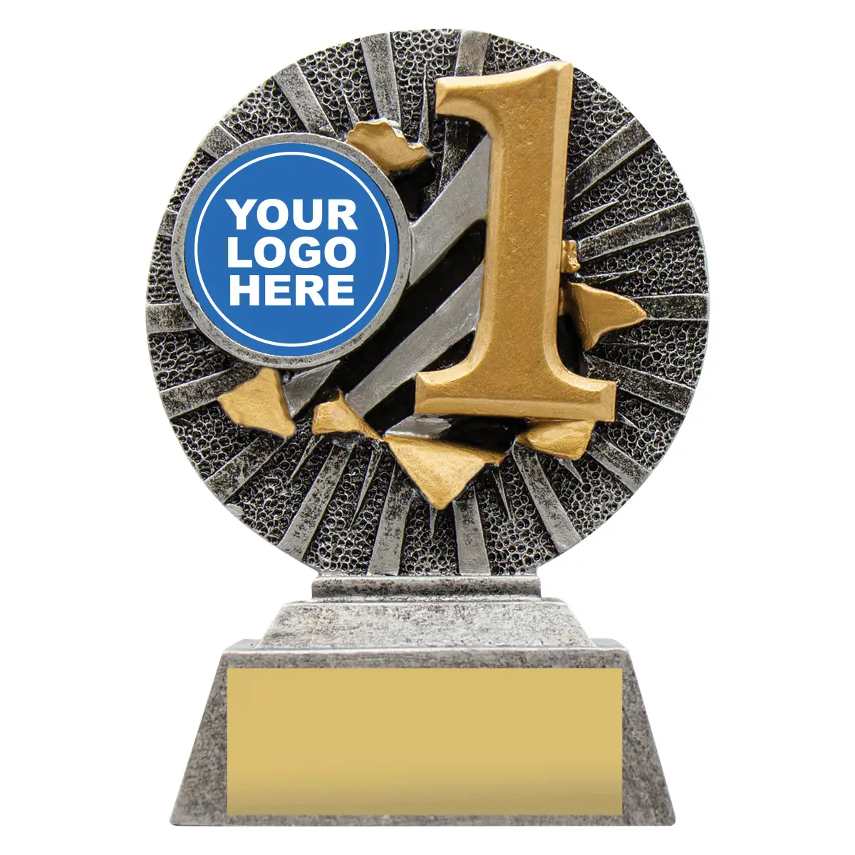 22101-silver Silver mini xplode 1st place with resin construction
