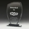 ck430a-black-grey-bg Black mission peak with glass construction