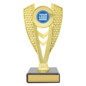 Gold modus holder with plastic / marble construction