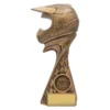 15068b-gold Gold motocross pinnacle with resin construction