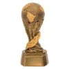 a1079a-gold Gold motorsport raised globe with resin construction