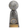 12337a-silver Silver netball fortress with resin construction