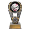 psc911a-silver Silver netball polaris - colour with resin construction