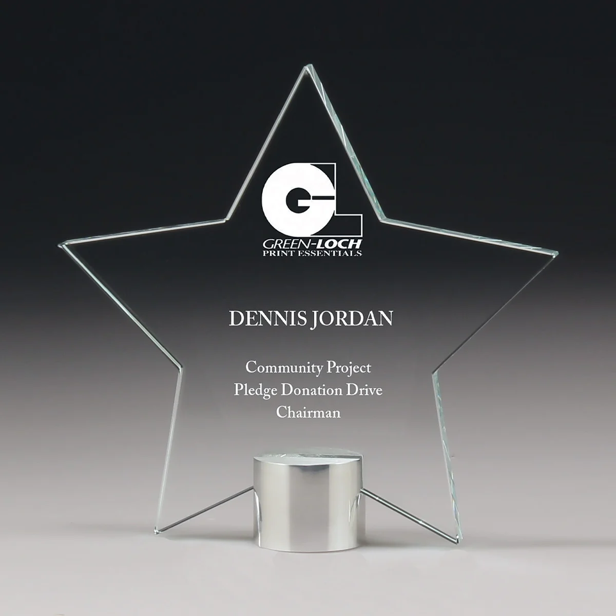 cg576-grey-bg North star with glass / metal construction