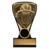 -gold Black / gold nova basketball mini with plastic construction