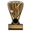 -gold Black / gold nova batting mini with plastic construction