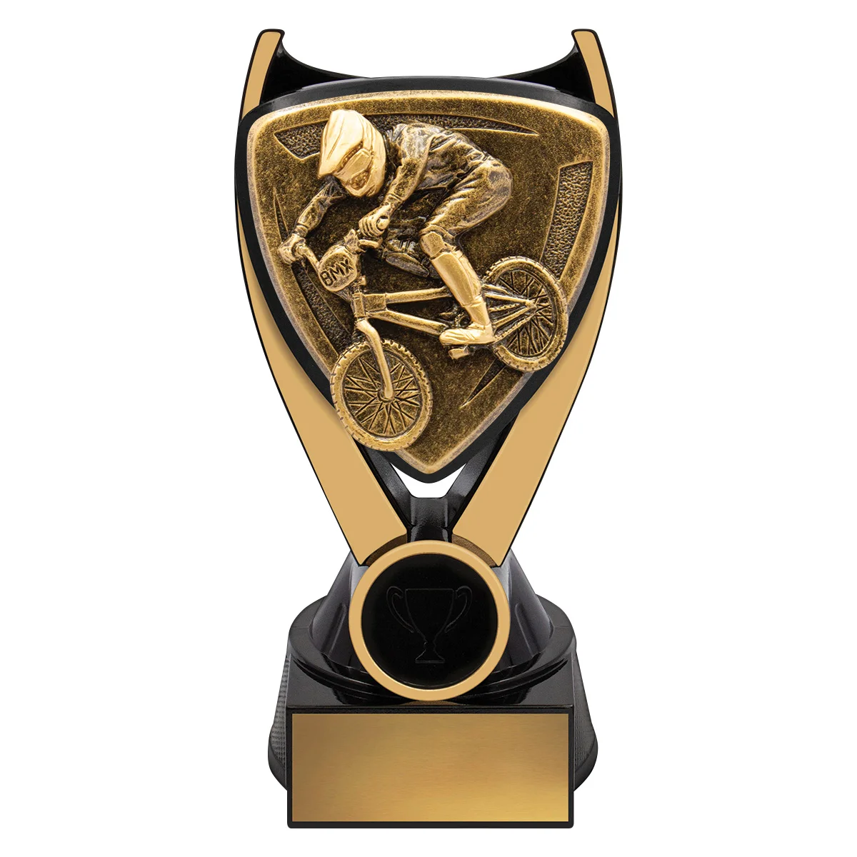 nv907a-black-and-gold Black & gold nova - bmx with resin construction