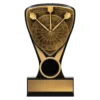 -gold Black / gold nova darts mini with plastic construction