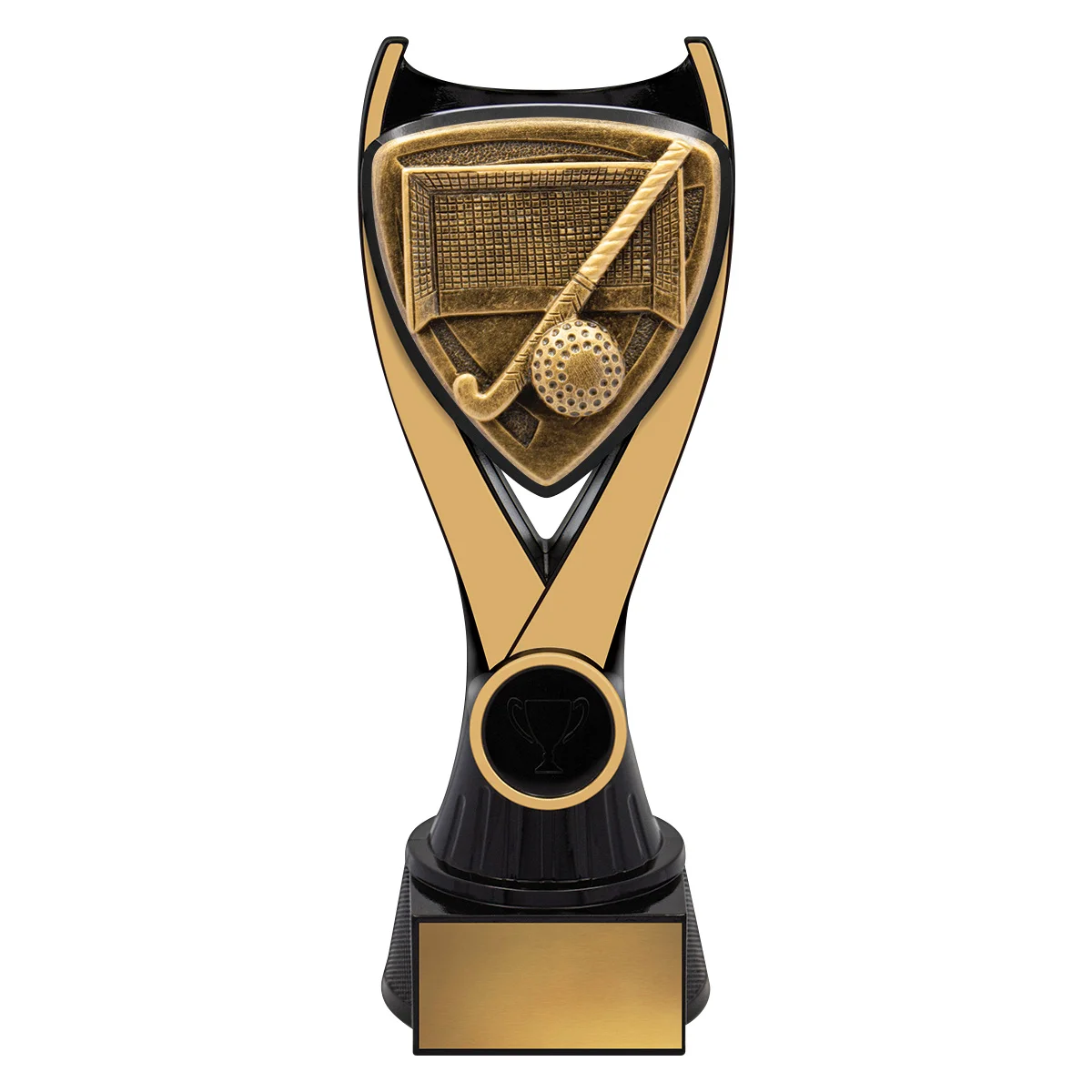 -gold Black / gold nova - hockey with resin construction