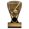 -gold Black / gold nova hockey mini with plastic construction