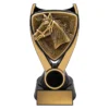 -gold Black / gold nova - horse with resin construction