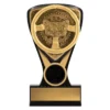 -gold Black / gold nova mini - steering wheel with plastic construction
