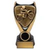 -gold Black / gold nova - motocross with resin construction