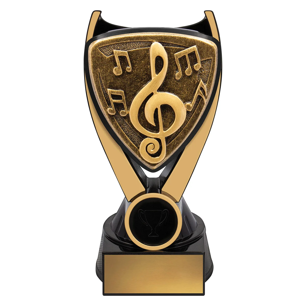 -gold Black / gold nova - music with resin construction