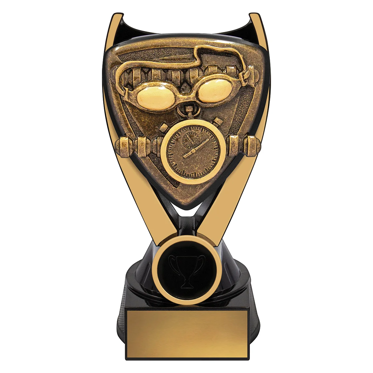 -gold Black / gold nova - swim with resin construction