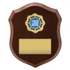 sh05a-walnut Walnut olive shield with timber construction