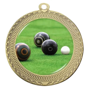 Gold ovation - bowls with metal construction