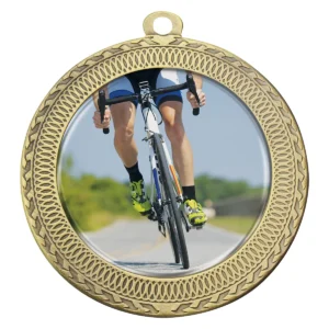 Gold ovation - cycling with metal construction