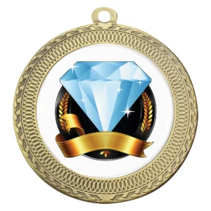 Gold ovation - diamond with metal construction