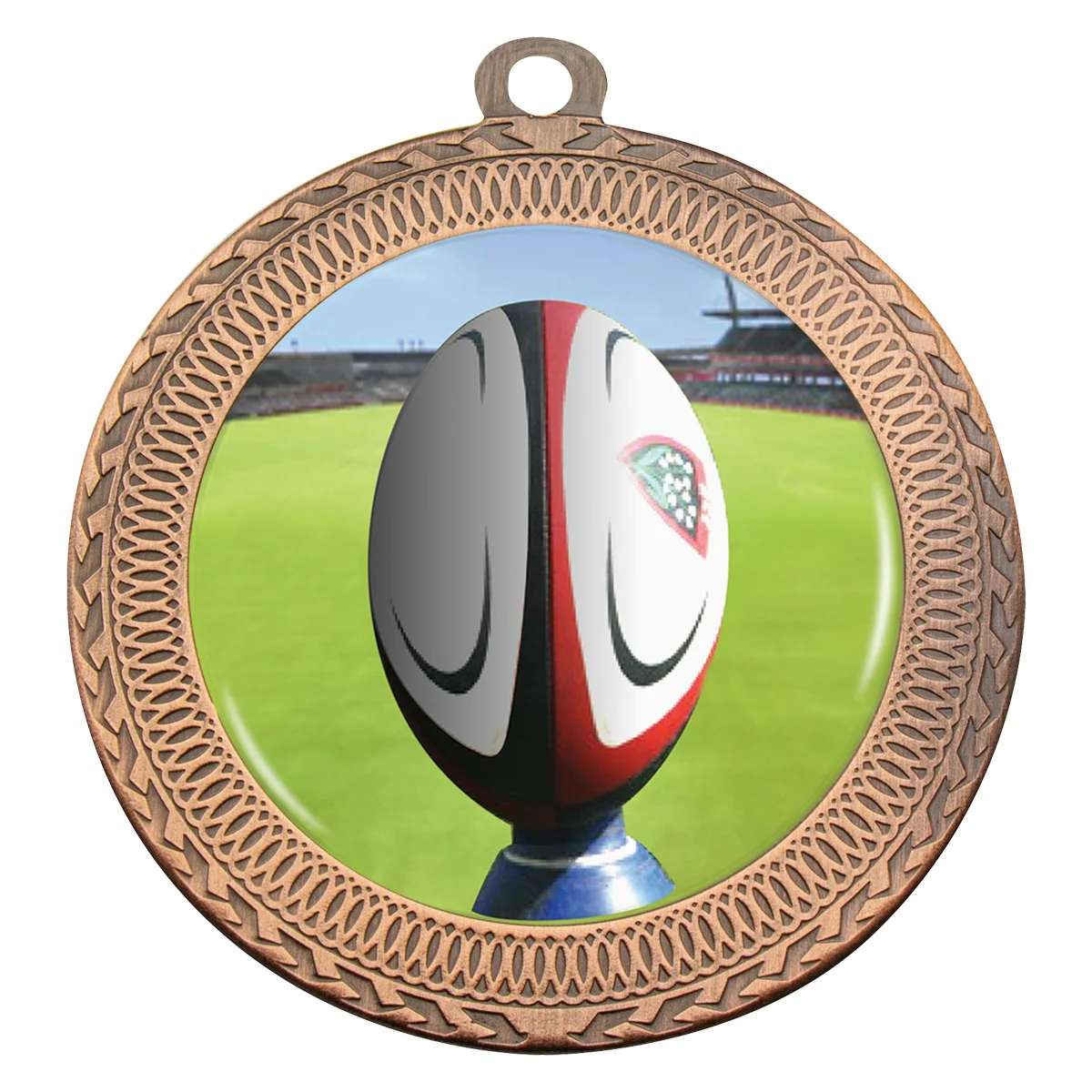 mvn131b-bronze Bronze ovation - rugby with metal construction