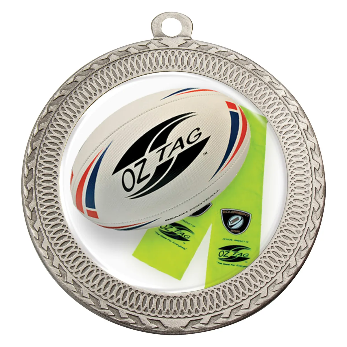 mvn422s-silver Silver ovation - tag with metal construction