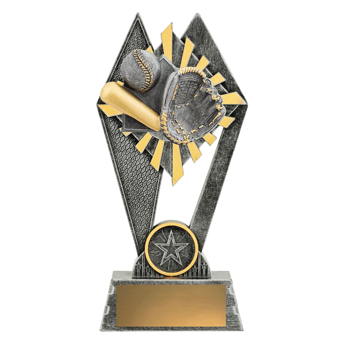 p233a-silver Silver peak - baseball / softball with resin construction