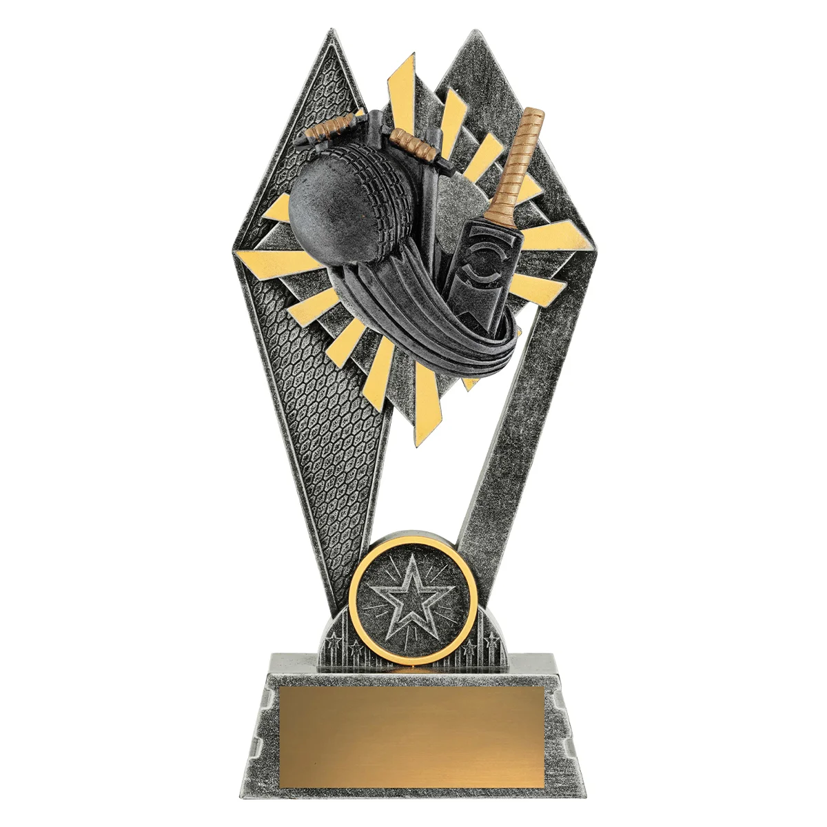 p240a-silver Silver peak - cricket with resin construction