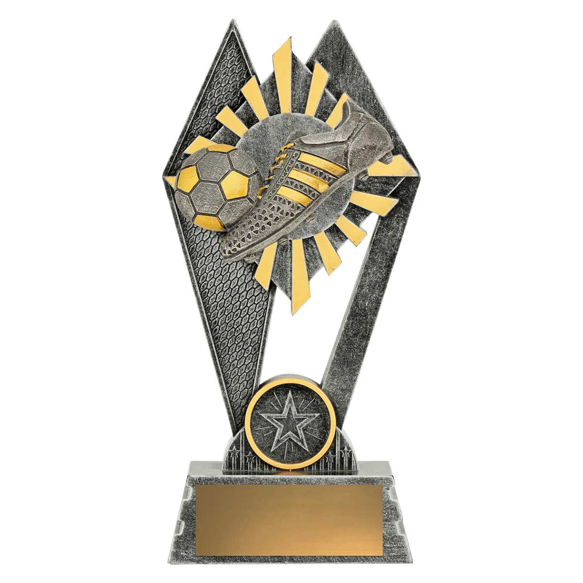 p280a-silver Silver peak - football with resin construction