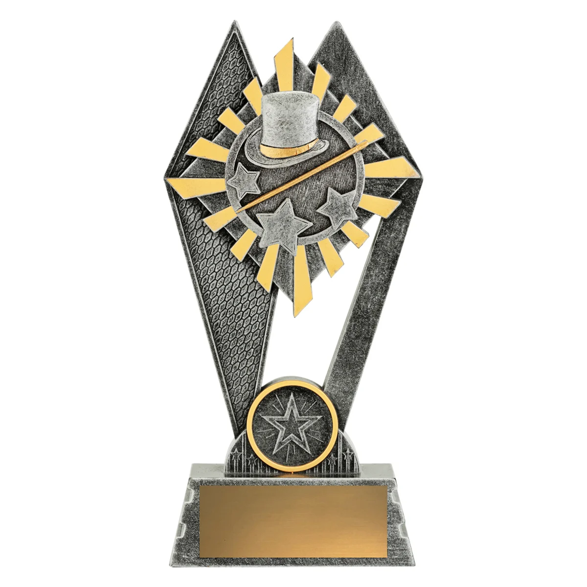p259a-silver Silver peak - jazz / tap with resin construction