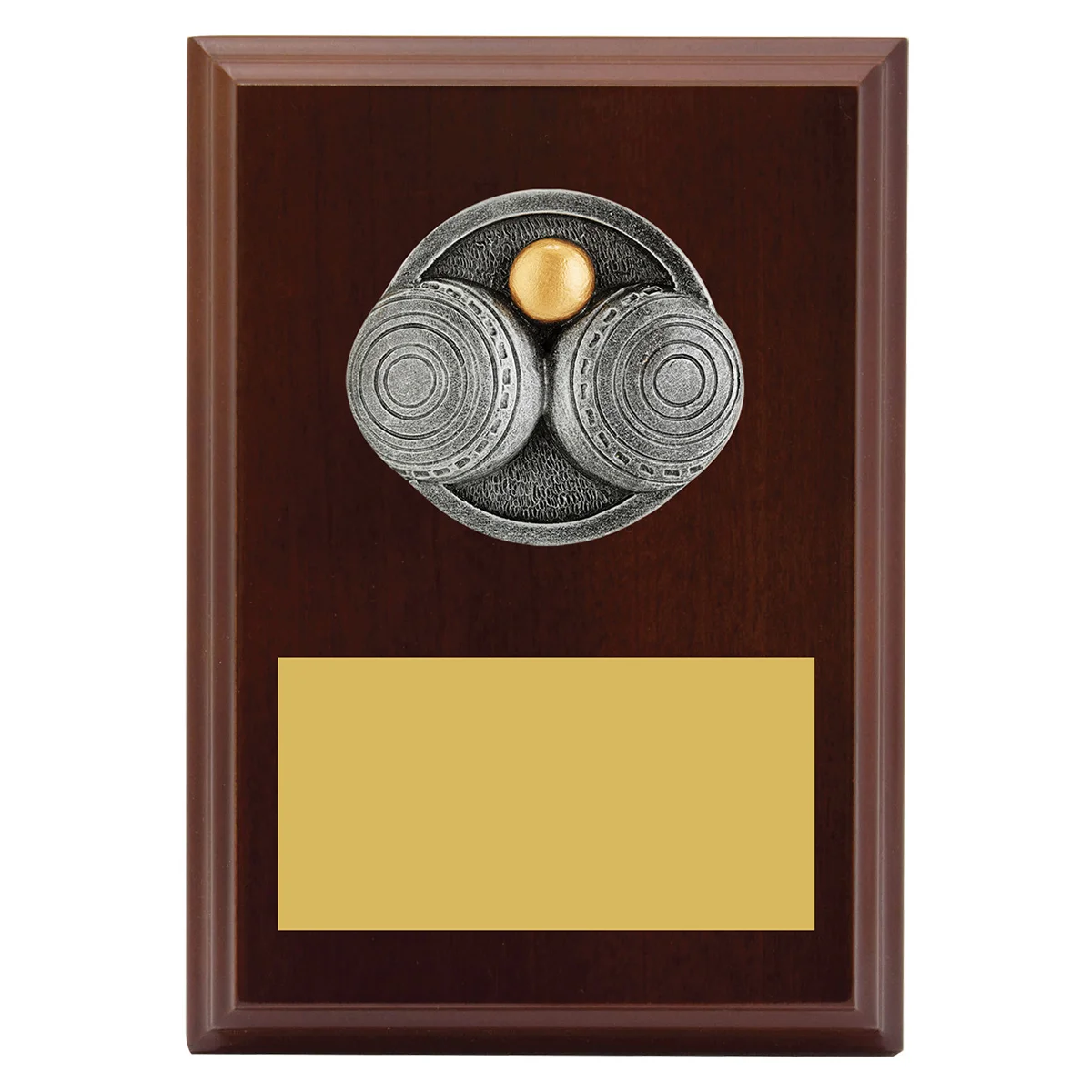 lpf483a-walnut Walnut peak plaque bowls with timber construction