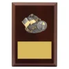lpf458a-walnut Walnut peak plaque lifesaving with timber construction