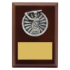 lpf474a-walnut Walnut peak plaque - male with timber construction