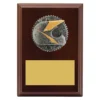 lpf468a-walnut Walnut peak plaque motocross with timber construction