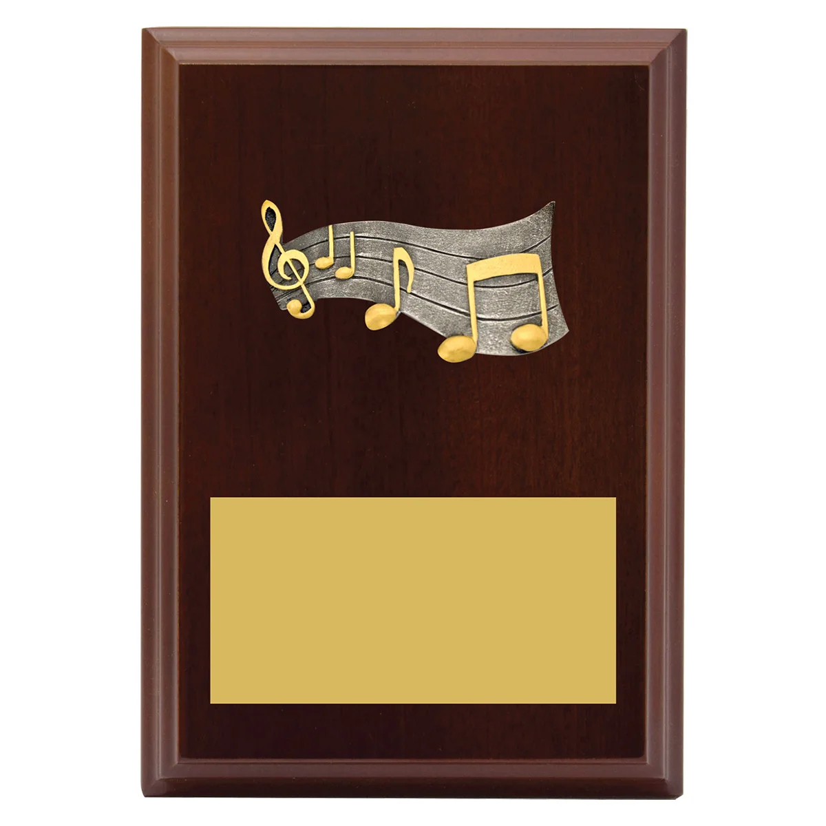 lpf421a-walnut Walnut peak plaque music with timber construction