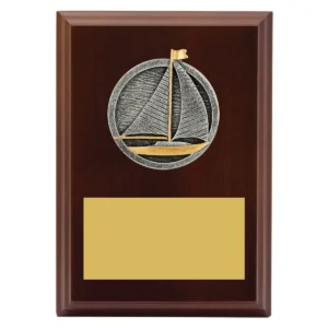 Walnut peak plaque sailing with timber construction