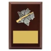lpf485a-walnut Walnut peak plaque shooting with timber construction