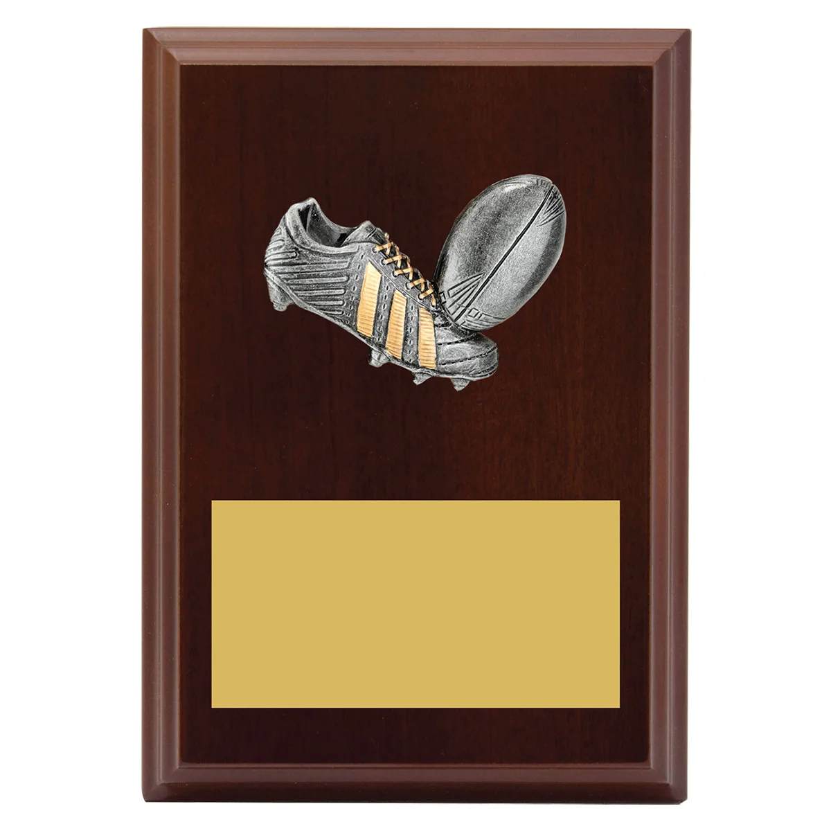 lpf439a-walnut Walnut peak plaque with timber construction
