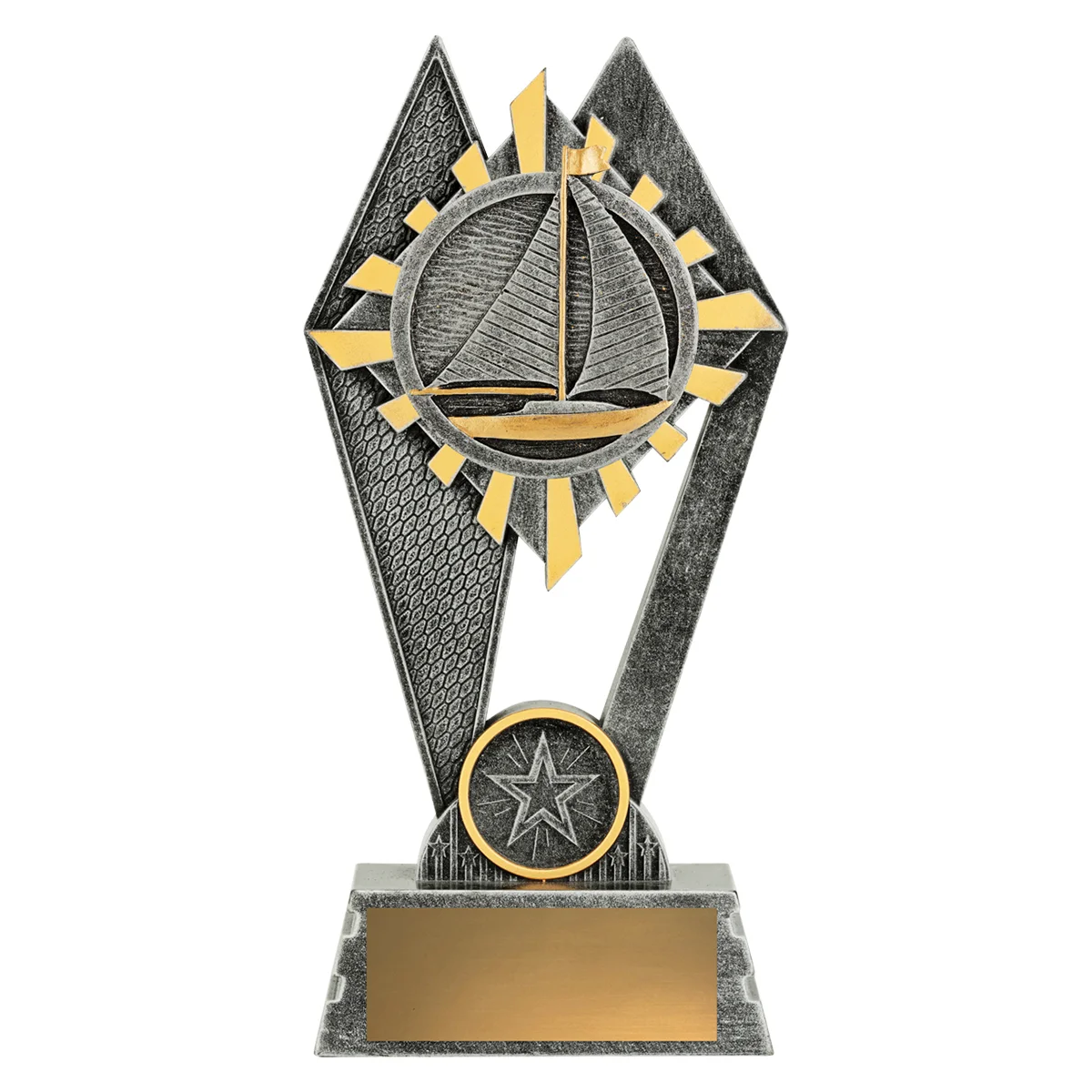 p296a-silver Silver peak - sailing with resin construction