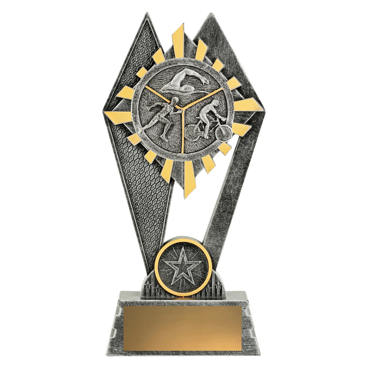 p217a-silver Silver peak - triathlon with resin construction