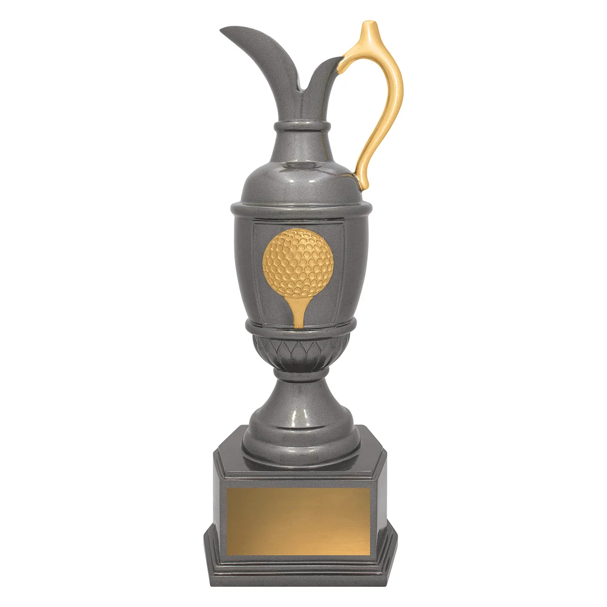 a3509a-silver Silver penrose golf cup with resin construction