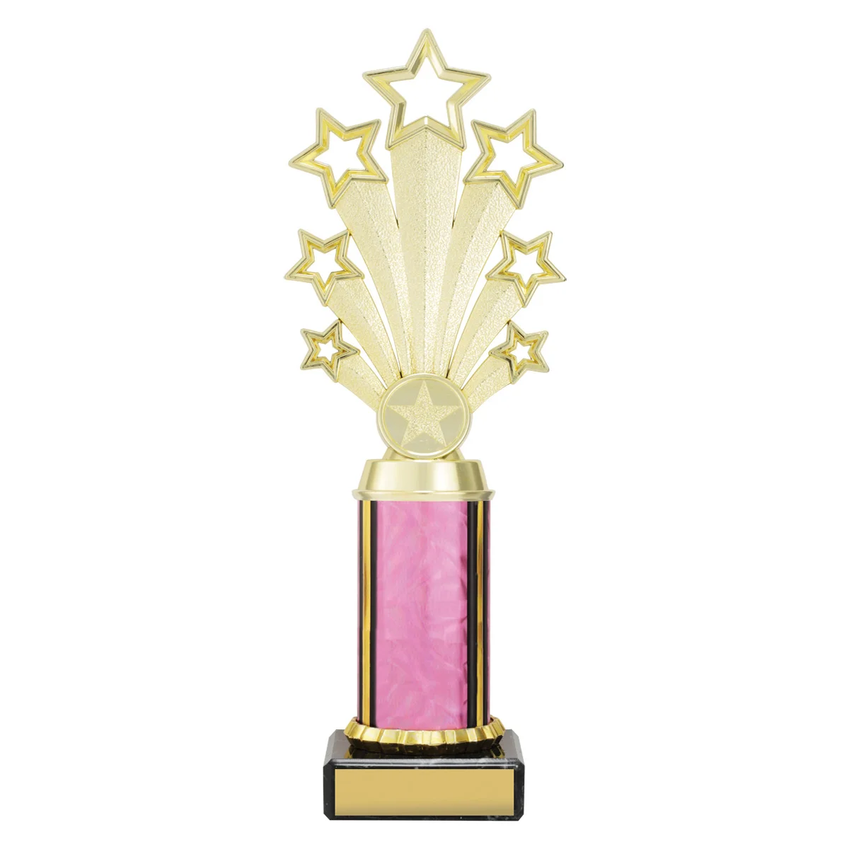 d5113c-pink Pink pink fanfare with plastic / marble construction