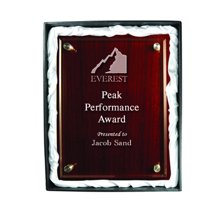 -acrylic Woodgrain / acrylic plaque with acrylic with timber / acrylic construction